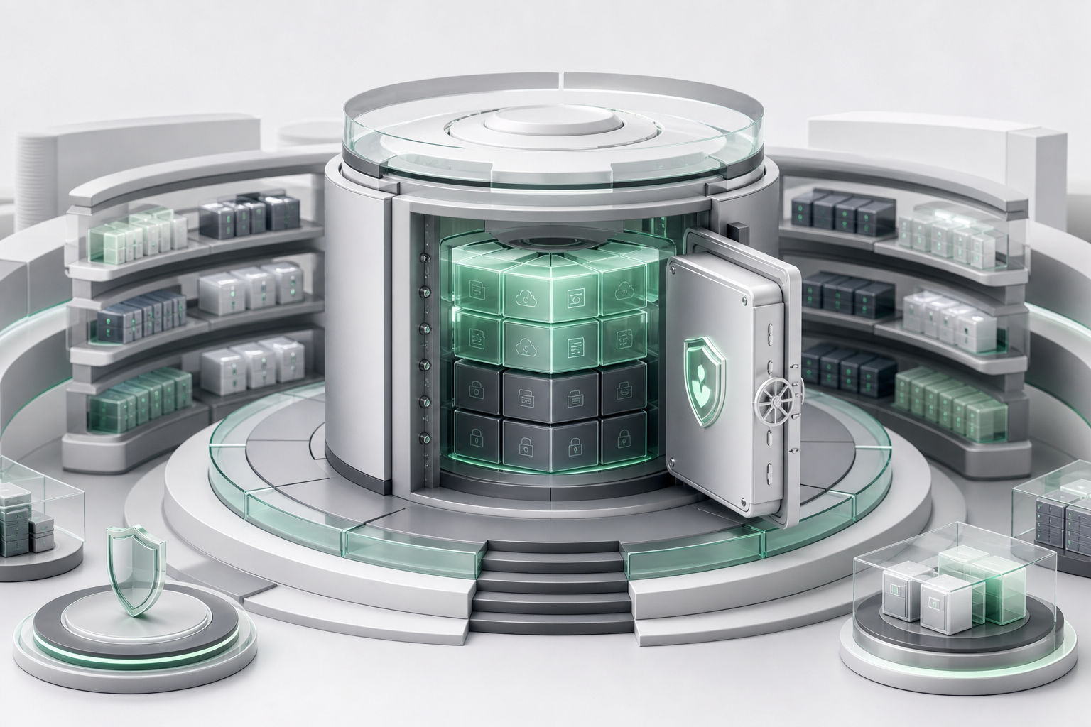 Repository and retention controls for backup storage